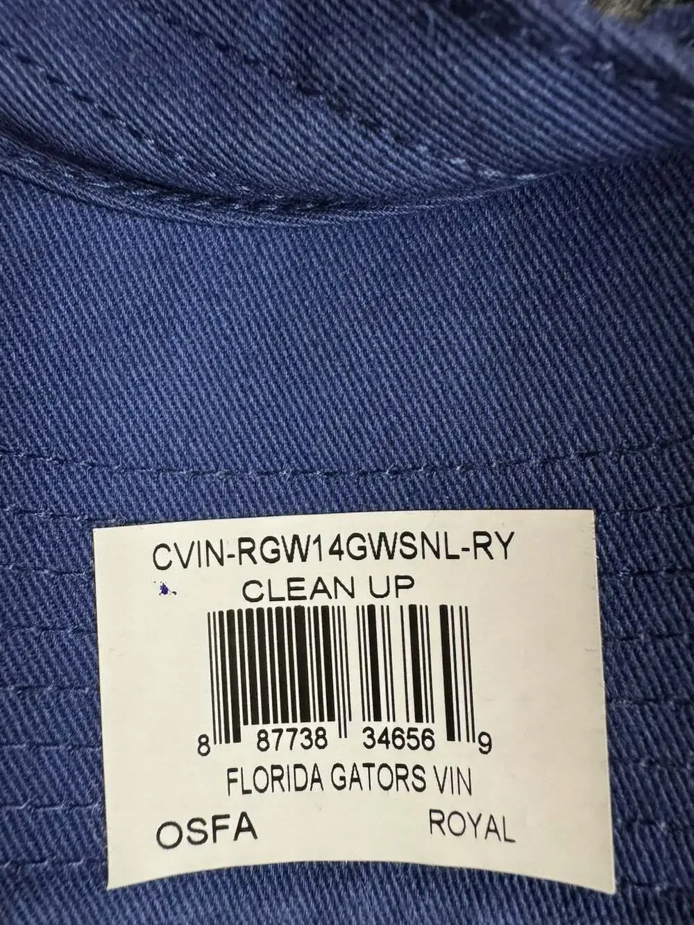 Florida Gators ’47 Brand Clean Up Hat Royal Blue Albert Gator Adjustable Cap